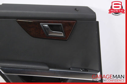 10-15 Mercedes X204 GLK250 GLK350 Rear Left Driver Interior Door Panel Black OEM