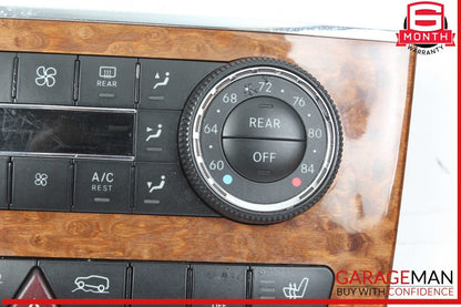 06-13 Mercedes X164 GL450 GL500 Front A/C AC Heater Climate Control Switch OEM