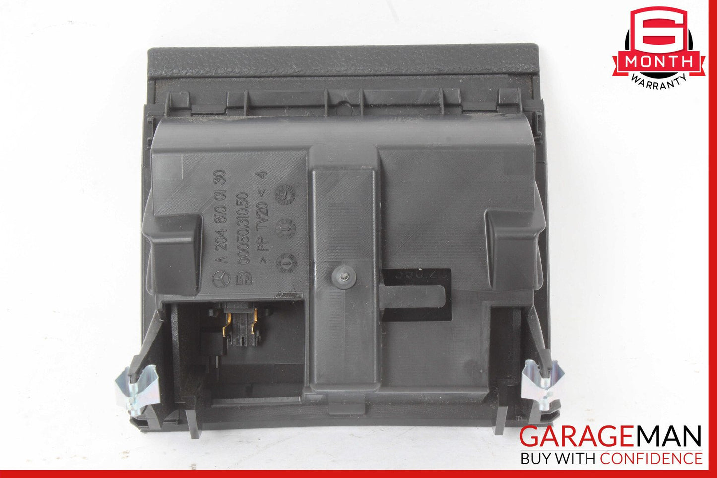 08-17 Mercedes W204 C250 E350 Center Console Ashtray Ash Tray Rear Black OEM
