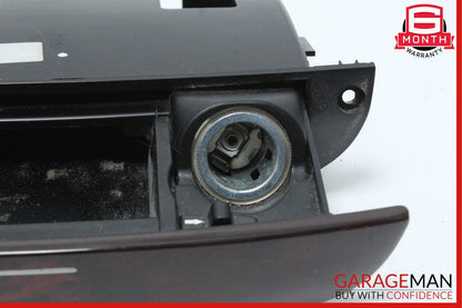 00-06 Mercedes W220 S500 Center Console Ash Tray Ashtray Compartment Wood OEM