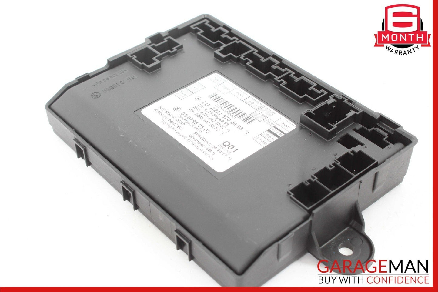 07-13 Mercedes W221 S550 S63 AMG Rear Right or Left Door Control Module Unit