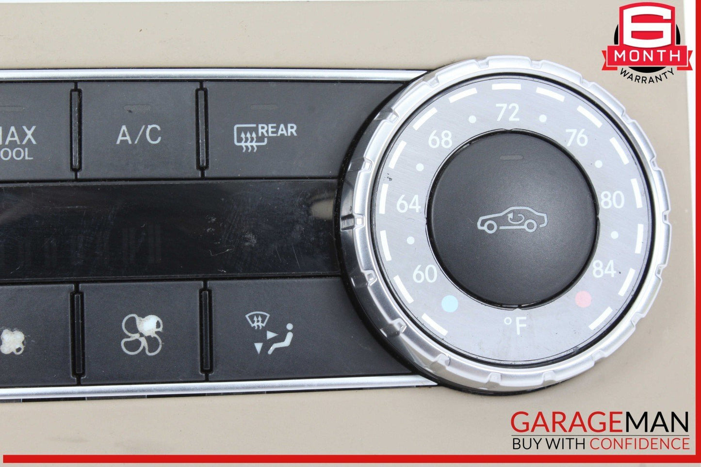 12-14 Mercedes W204 C250 C63 AMG C300 AC A/C Heater Climate Control w/ Trim OEM