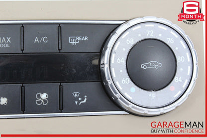12-14 Mercedes W204 C250 C63 AMG C300 AC A/C Heater Climate Control w/ Trim OEM
