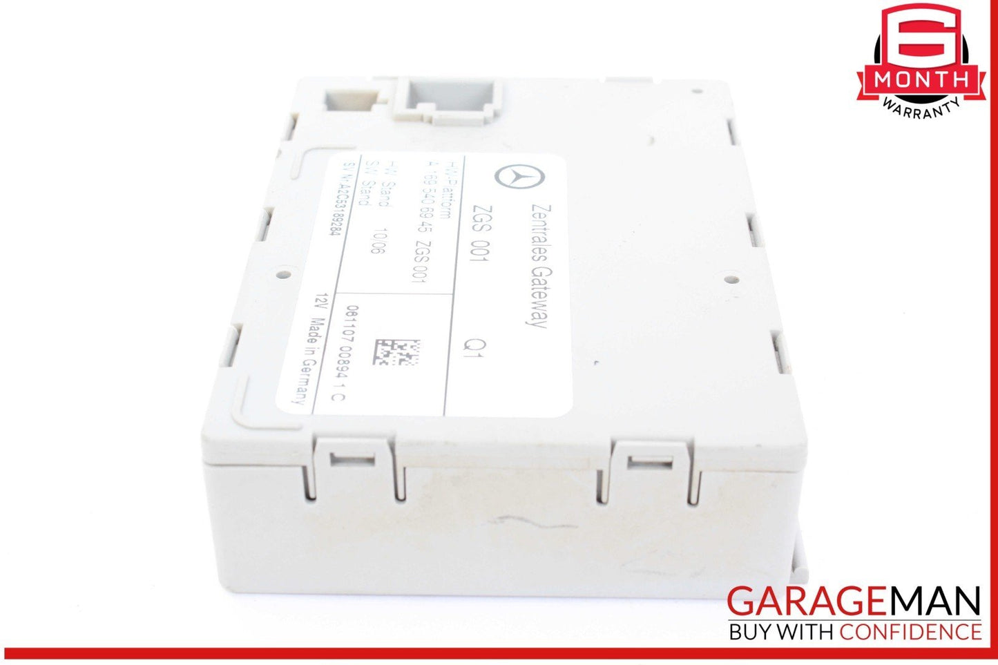 03-11 Mercedes R230 SL500 SLK350 Central Gateway Control Module 2204451900 OEM