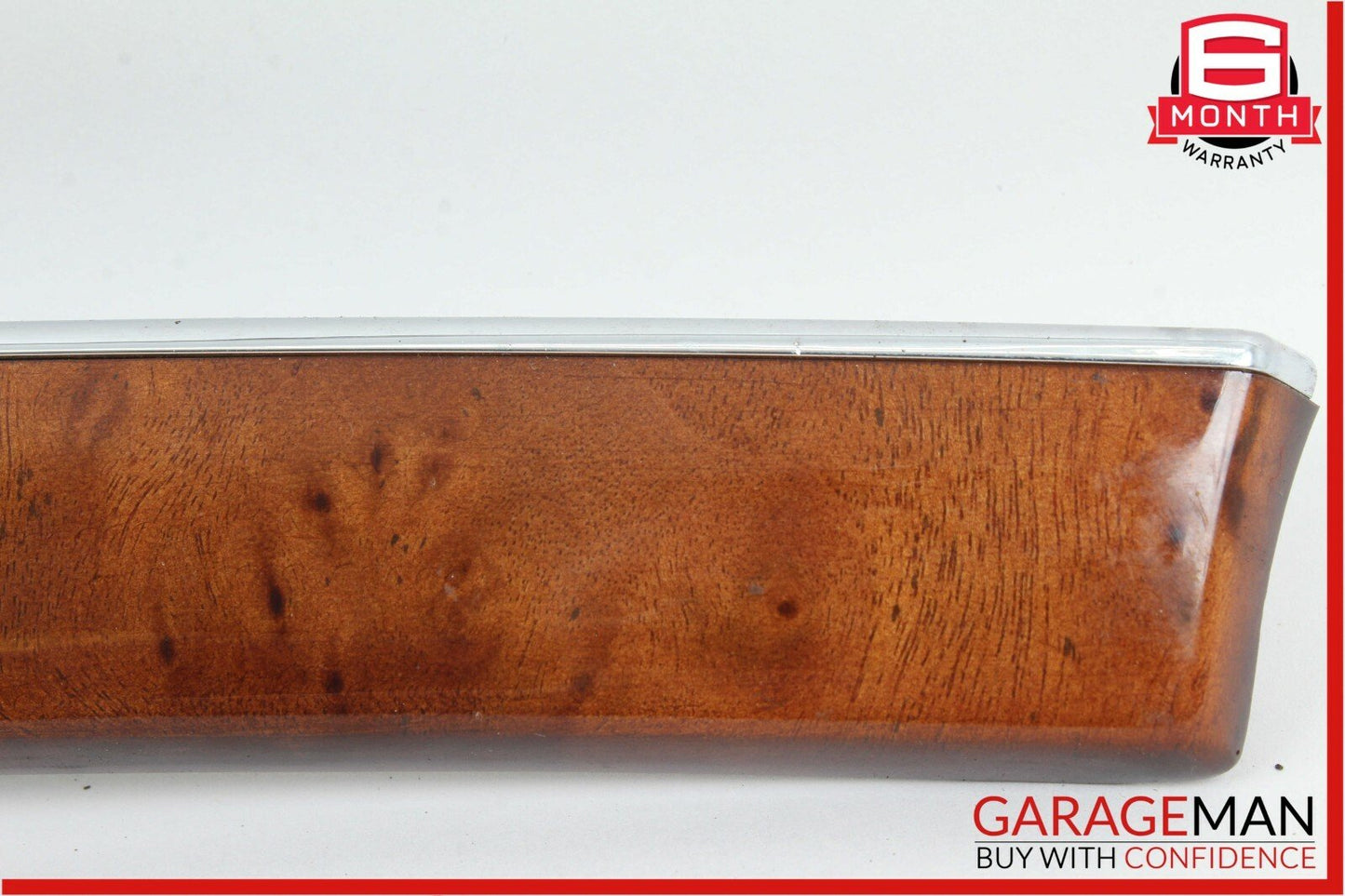 03-09 Mercedes W211 E320 Front Left Side Dash Dashboard Trim Cover Bezel Wood