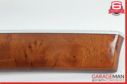 03-09 Mercedes W211 E320 Front Left Side Dash Dashboard Trim Cover Bezel Wood
