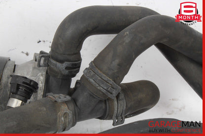 02-19 Mercedes W166 ML400 AUX Auxiliary Circulation Water Pump w/ Hose Pipe Line