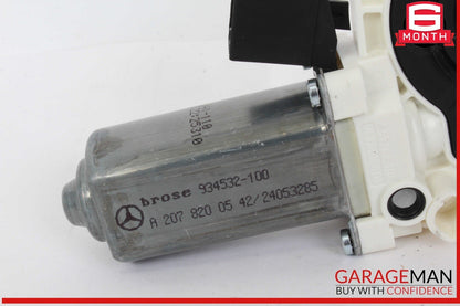 10-20 Mercedes W218 CLS550 E350 CLA250 Front Right Window Regulator Motor OEM