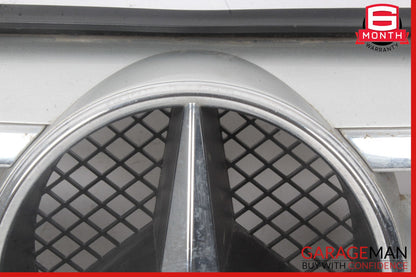 08-14 Mercedes W204 C300 Radiator Center Grill Cover Mesh Panel OEM