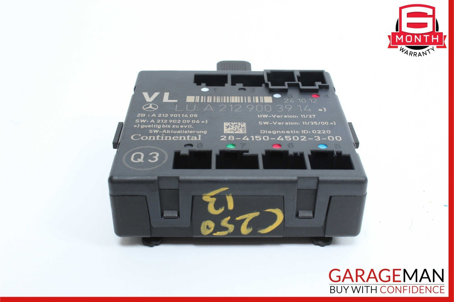 08-18 Mercedes CLS550 C250 E400 E63 AMG Front Left Side Door Control Module Unit