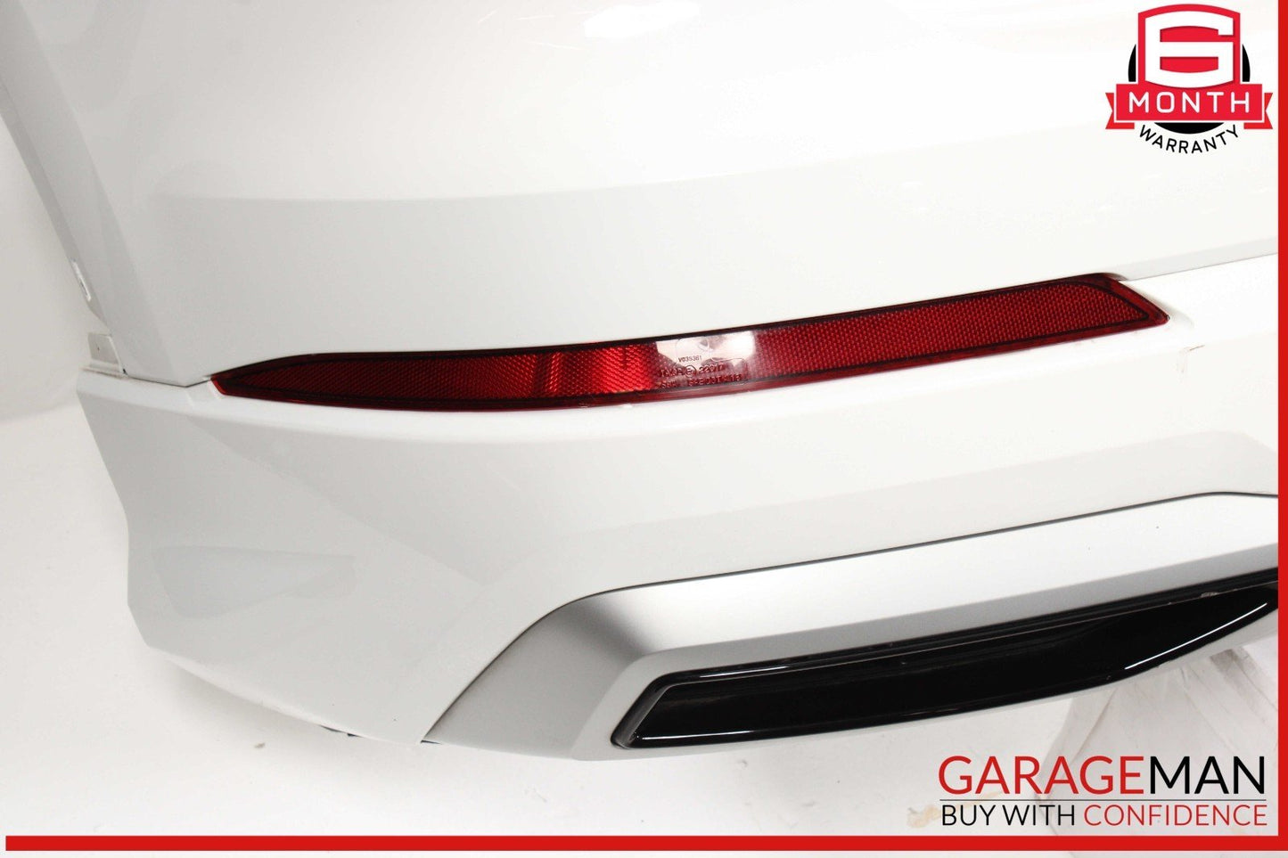 19-21 Audi Q3 Rear Bumper Panel Cover Assembly White OEM