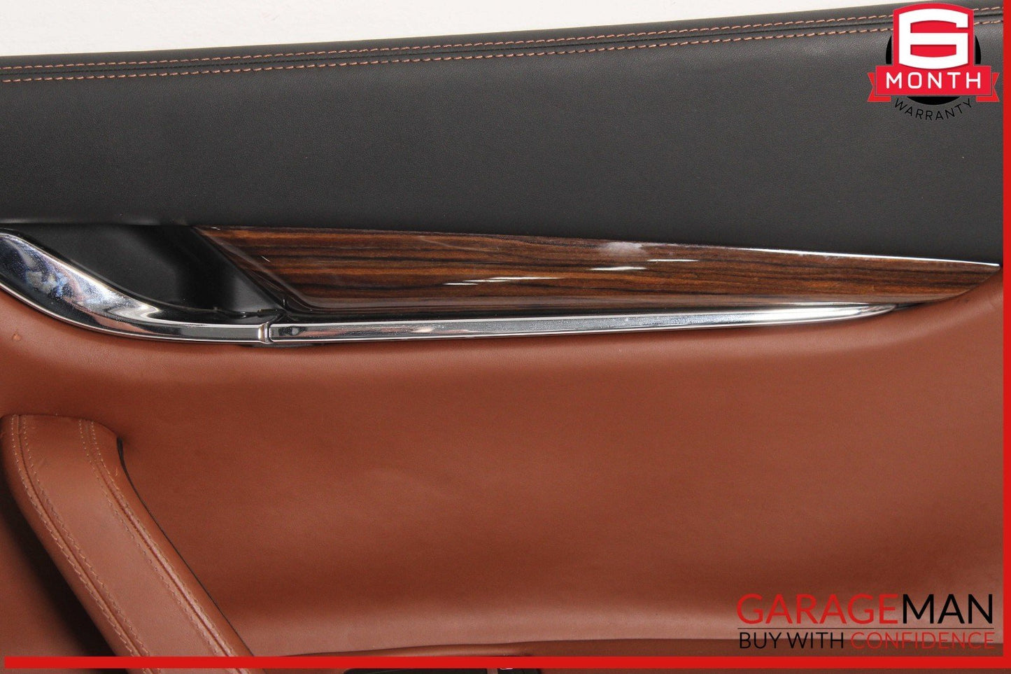 14-17 Maserati Quattroporte SQ4 M156 Rear Right Side Interior Door Panel OEM