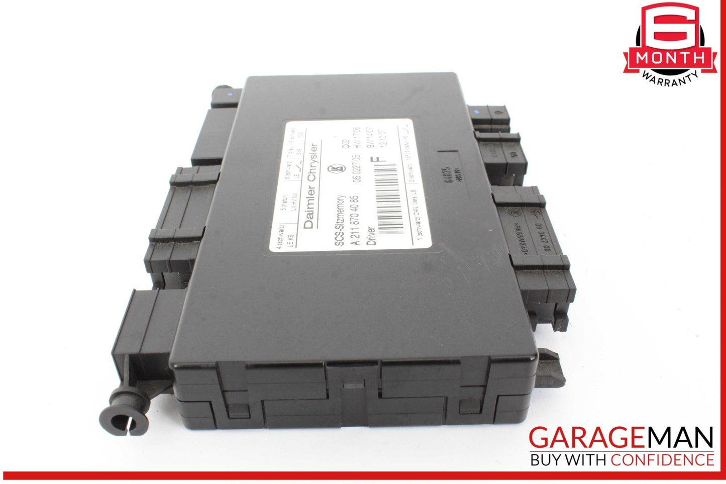 03-12 Mercedes X164 GL550 GL450 Front Left Driver Side Seat Control Module OEM