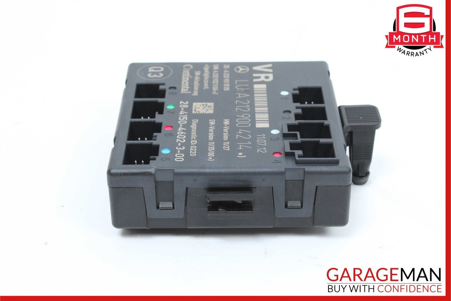 08-18 Mercedes W204 C250 Front Right Side Door Control Module 2129004214 OEM
