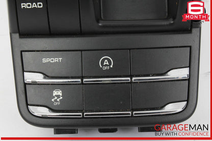 15-18 Porsche Cayenne 958 Suspension Mode Selector Switch Panel 7P5927127 OEM