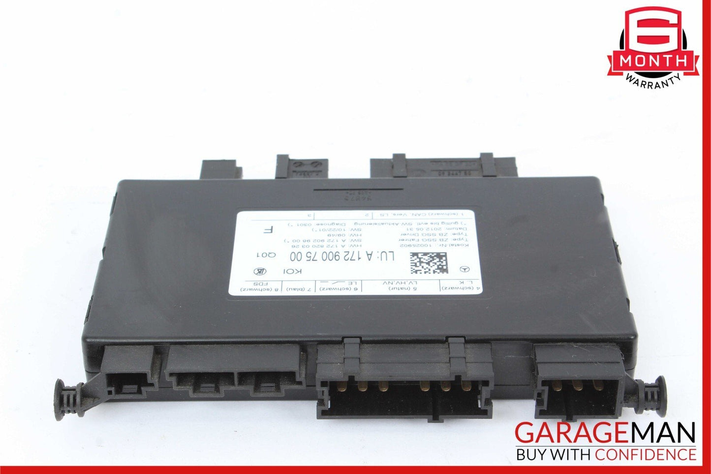 08-18 Mercedes W204 C250 E350 SLK250 Seat Controller Module Unit Front Left Side