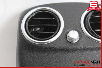 15-20 Mercedes W205 C350e C300 Rear Center Console A/C Air Vent Assy Black OEM