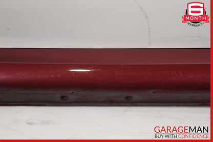 06-09 Mercedes W209 CLK350 CLK500 Coupe Left Side Rocker Molding Side Skirt Red