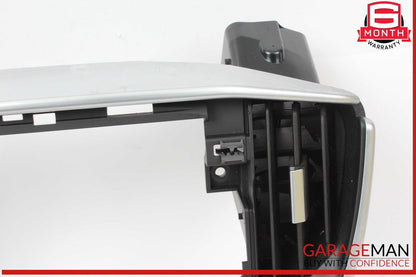 14-16 Maserati Ghibli S Center Dash Air Vent Grille Screen Frame Trim Panel OEM