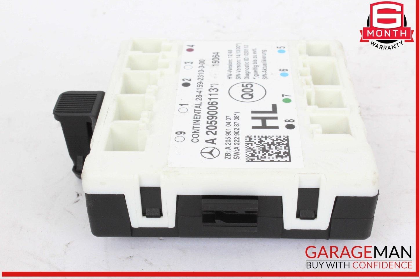 15-18 Mercedes W205 C300 C400 Rear Left Driver Side Door Control Module Unit OEM