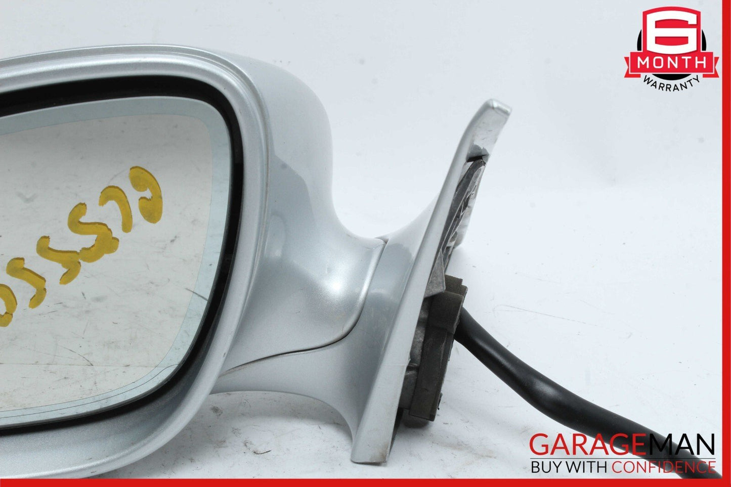 06-08 Mercedes W219 CLS550 Front Left Side Door Mirror Rear View Silver OEM