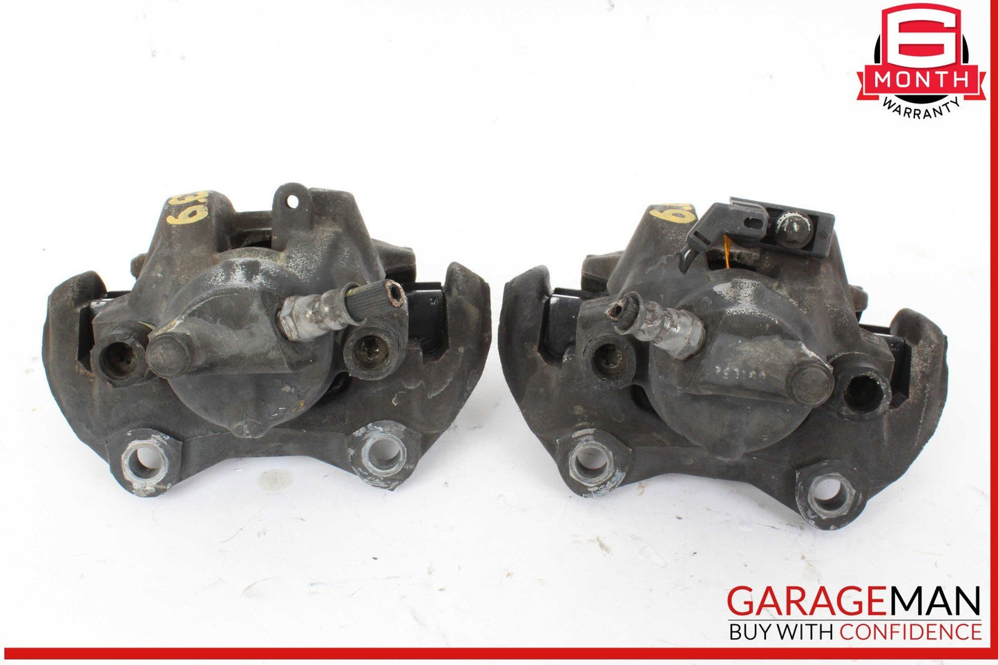 06-11 Mercedes W211 E550 CLS550 Rear Left & Right Brake Caliper Calipers Set OEM