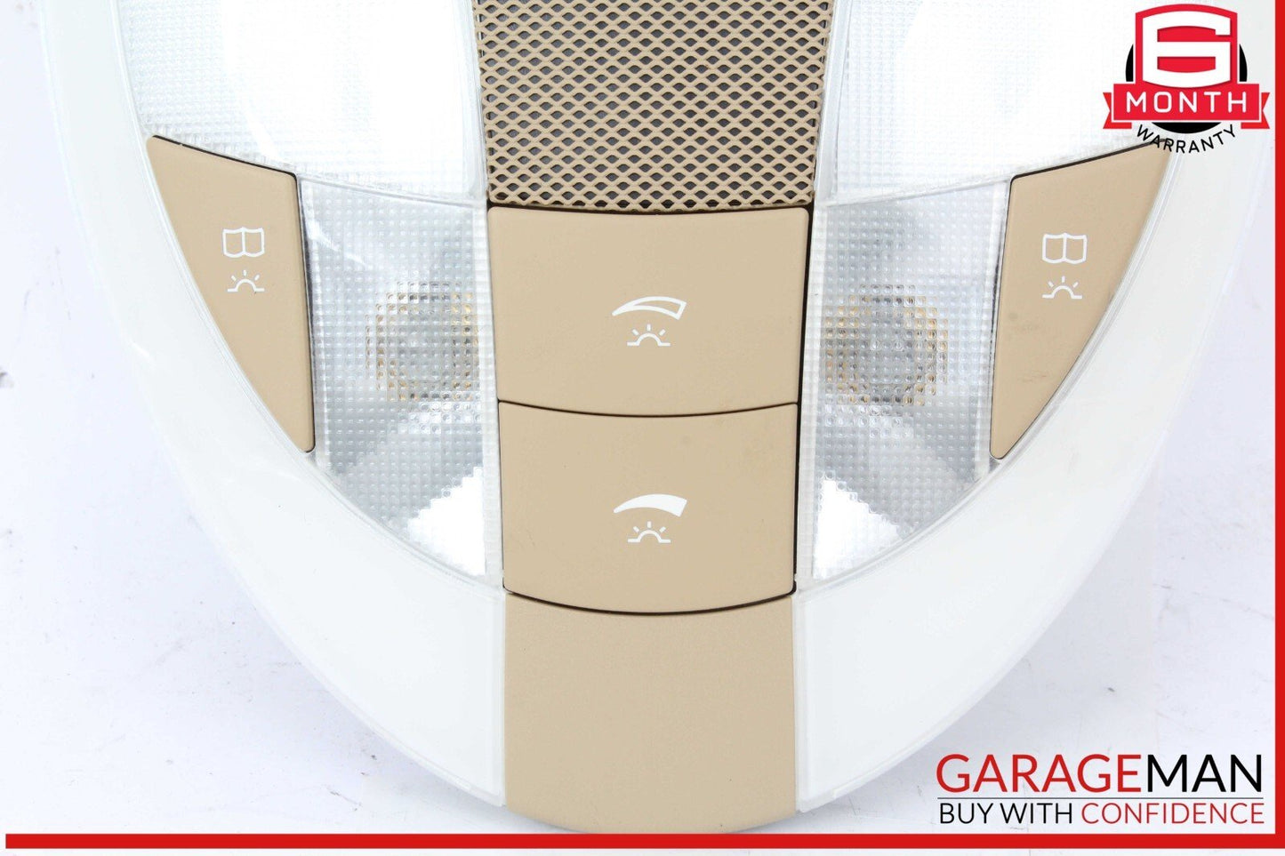 03-11 Mercedes W211 E350 CLS500 Rear Overhead Dome Light Beige 2118207501 OEM