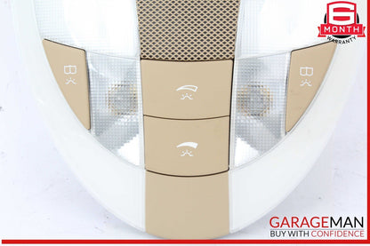 03-11 Mercedes W211 E350 CLS500 Rear Overhead Dome Light Beige 2118207501 OEM