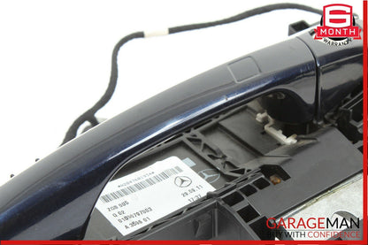 12-16 Mercedes R172 SLK350 Front Left Side Exterior Door Handle Keyless Go OEM