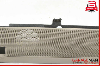 03-08 Mercedes R230 SL500 SL600 Rear Deck Shelf Speaker Trim Cover Panel Beige