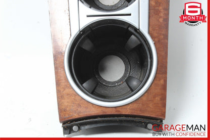 06-12 Mercedes GL350 ML350 GL450 Center Console Cup Holder Compartment Wood