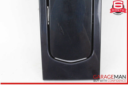 10-16 Porsche Panamera 970 E-Hybrid Rear Center Console Cupholder Panel Trim OEM