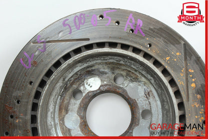 06-11 Mercedes W219 CLS500 Rear Right & Left Brake Rotor Disc Set Drilled OEM
