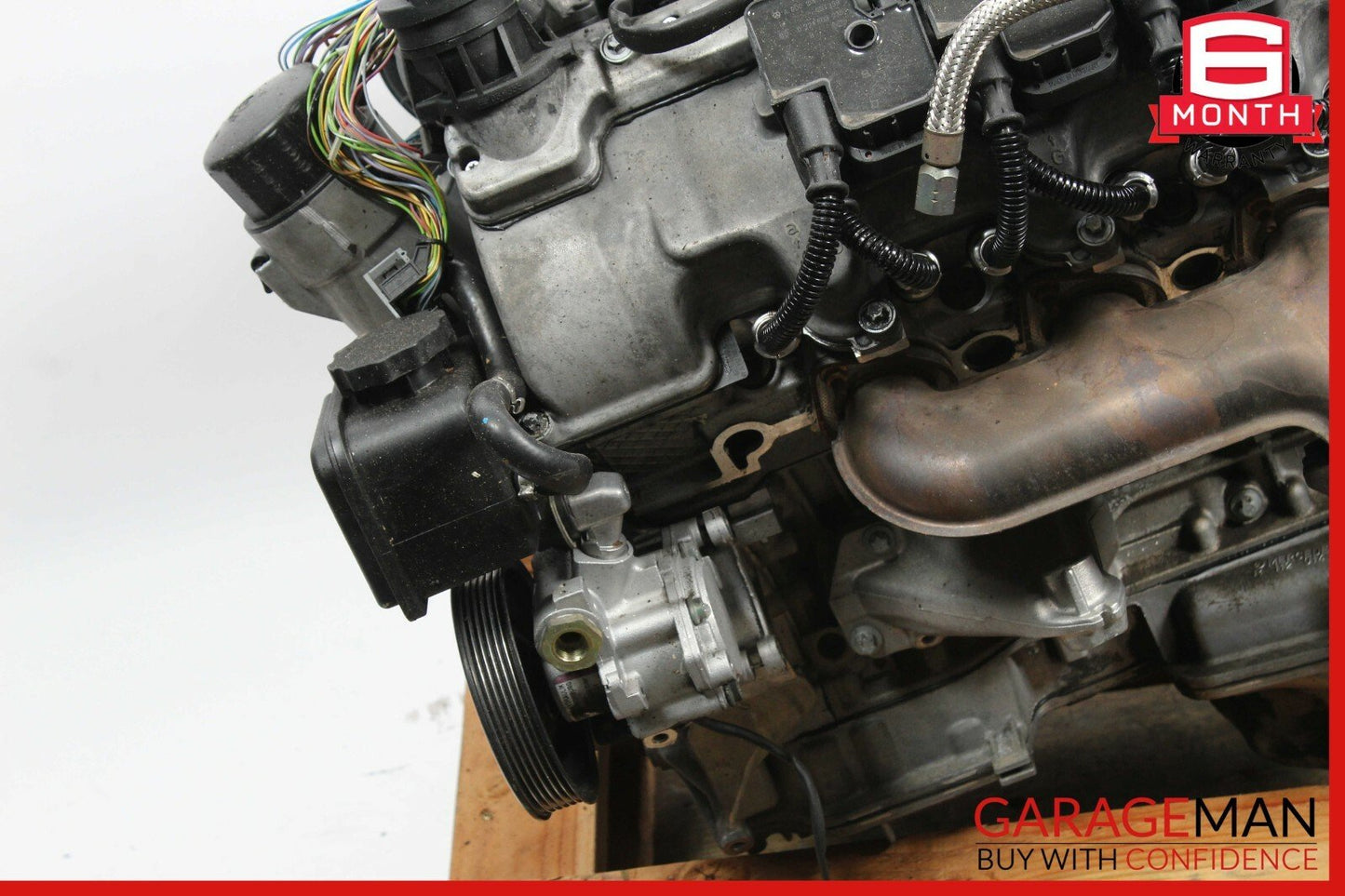 98-02 Mercedes W208 CLK320 E320 Engine Motor Block Assembly OEM