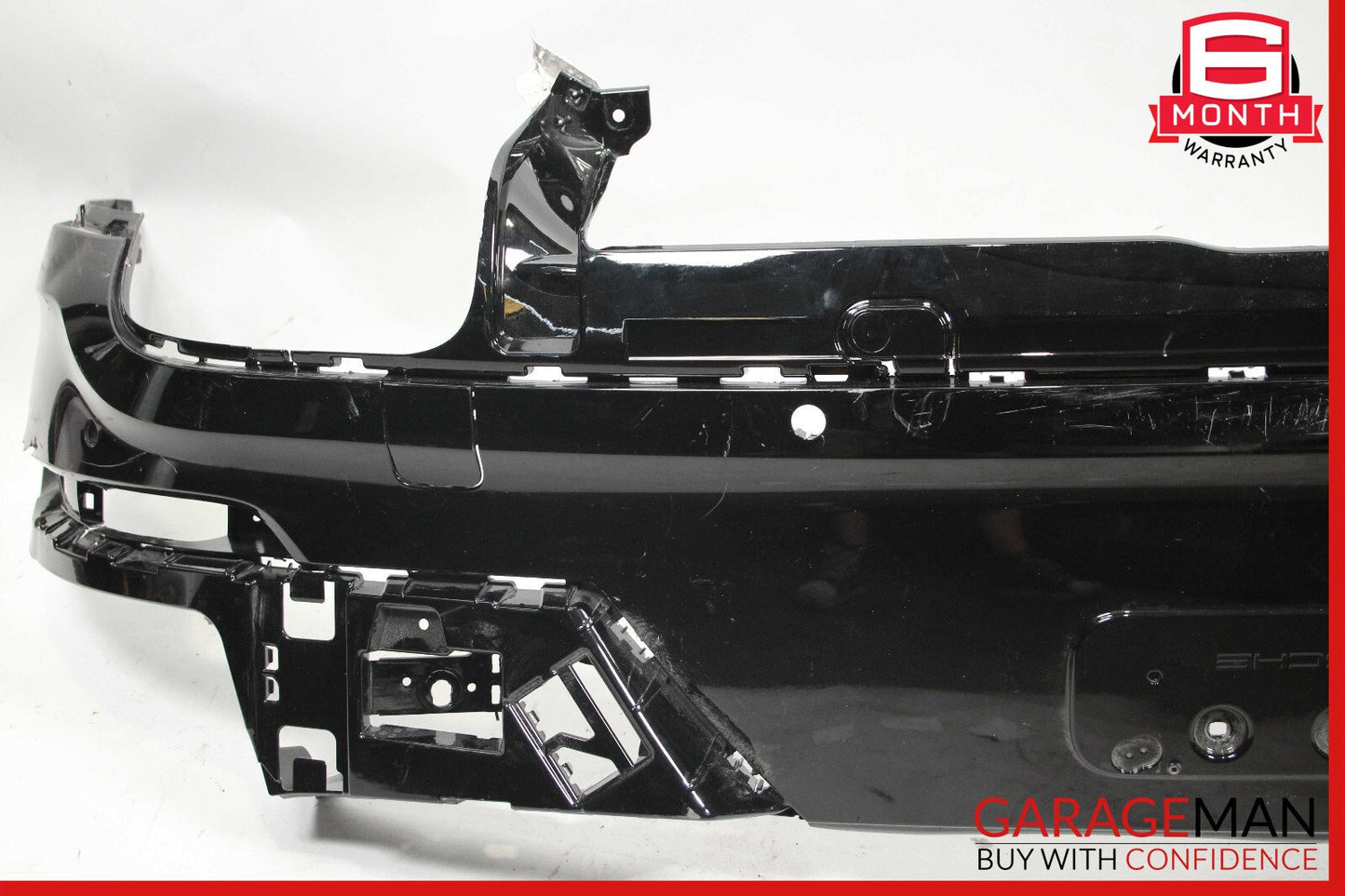 20-23 Porsche Cayenne Turbo S Rear Bumper Spoiler Black OEM