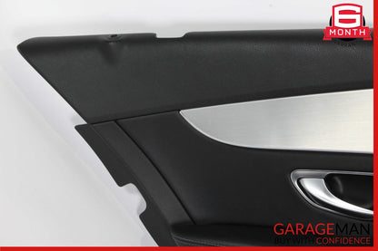 15-18 Mercedes W205 C300 C400 Rear Left Side Interior Door Panel Cover Assy