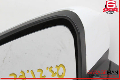 19-24 Audi Q3 Front Left Driver Side Door Rear View Mirror White OEM