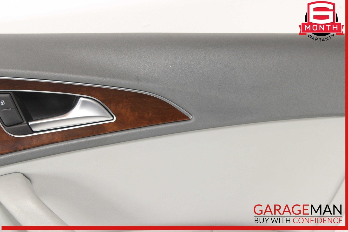 12-18 Audi A6 Rear Right Side Interior Door Trim Panel Cover Assembly OEM