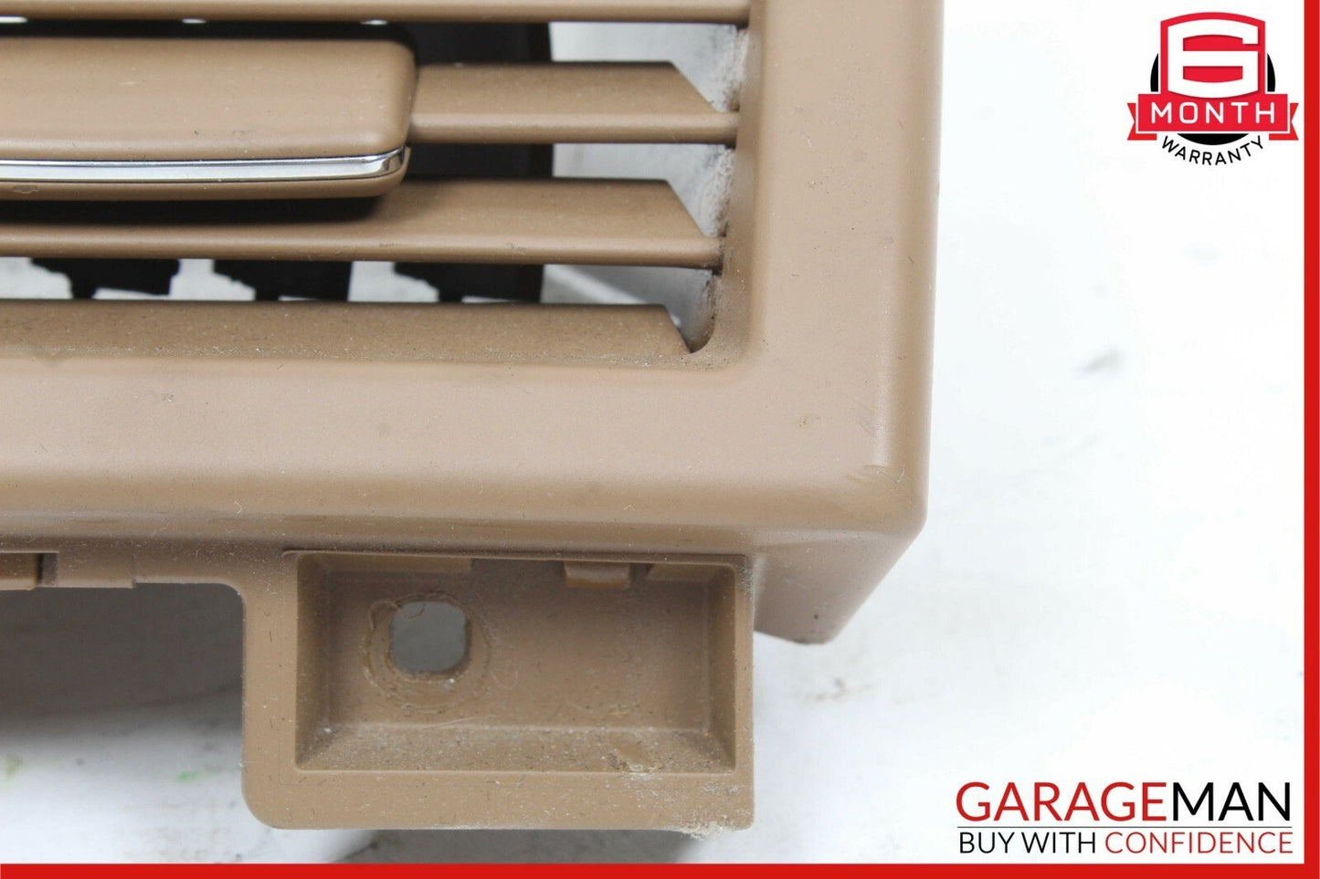07-13 Mercedes W221 S400 CL550 Front Right Side Dash A/C Air Vent Trim Brown OEM