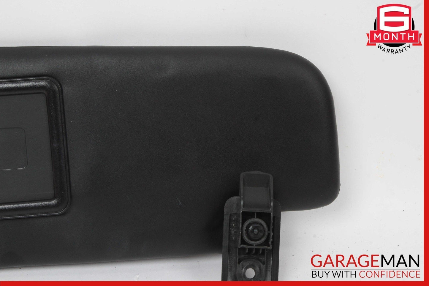12-17 Fiat 500E Front Left Driver Side Sun Visor Sunvisor Black OEM
