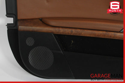 08-14 Mercedes W216 CL63 AMG Front Left Side Interior Door Panel Assy Brown