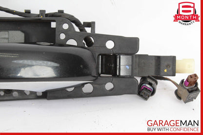 11-18 Audi A8 Rear Left Driver Side Exterior Door Handle Black 4H0837885 OEM
