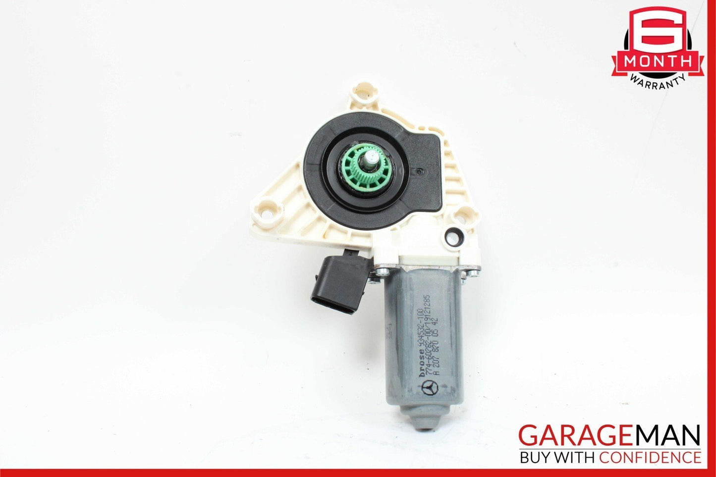 10-20 Mercedes W212 E350 E550 Real Left Window Regulator Motor 2078200542 OEM