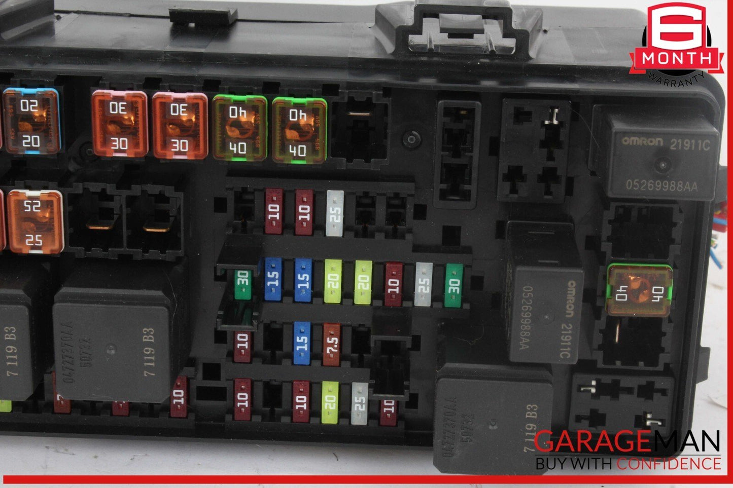 17-20 Maserati Levante M161 Rear Fuse Relay Box Junction Terminal OEM