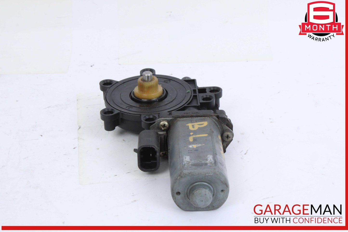 03-13 Maserati Quattroporte M139 Rear Left Side Window Regulator Motor OEM