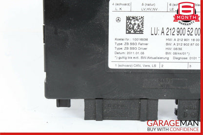 08-18 Mercedes W212 E350 C250 Seat Control Module Front Left OEM