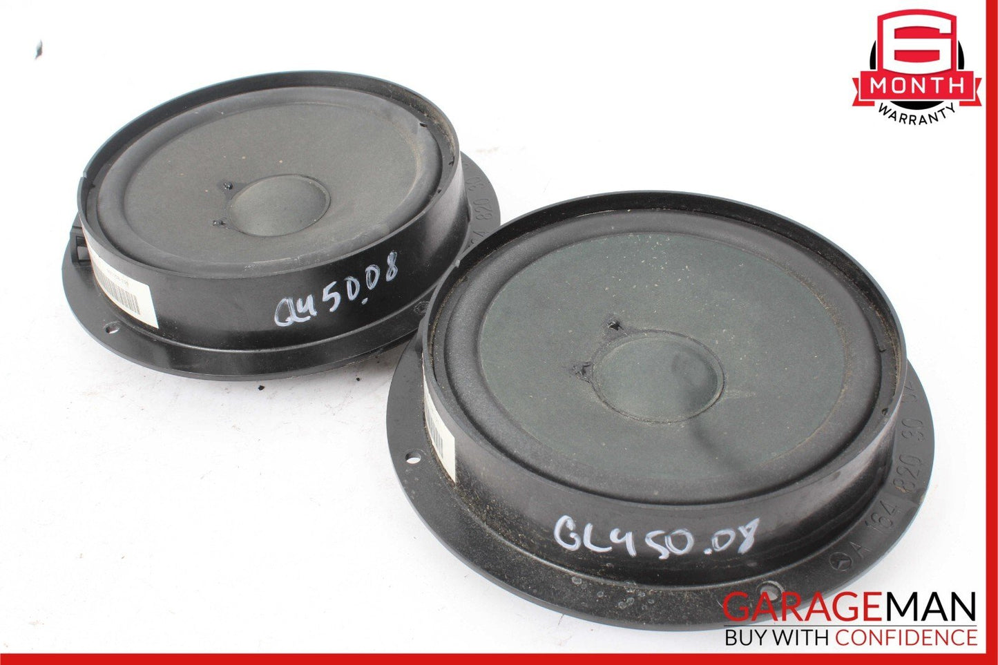 06-12 Mercedes GL450 ML350 Rear Left & Right Door Sound Audio Speakers Set of 2