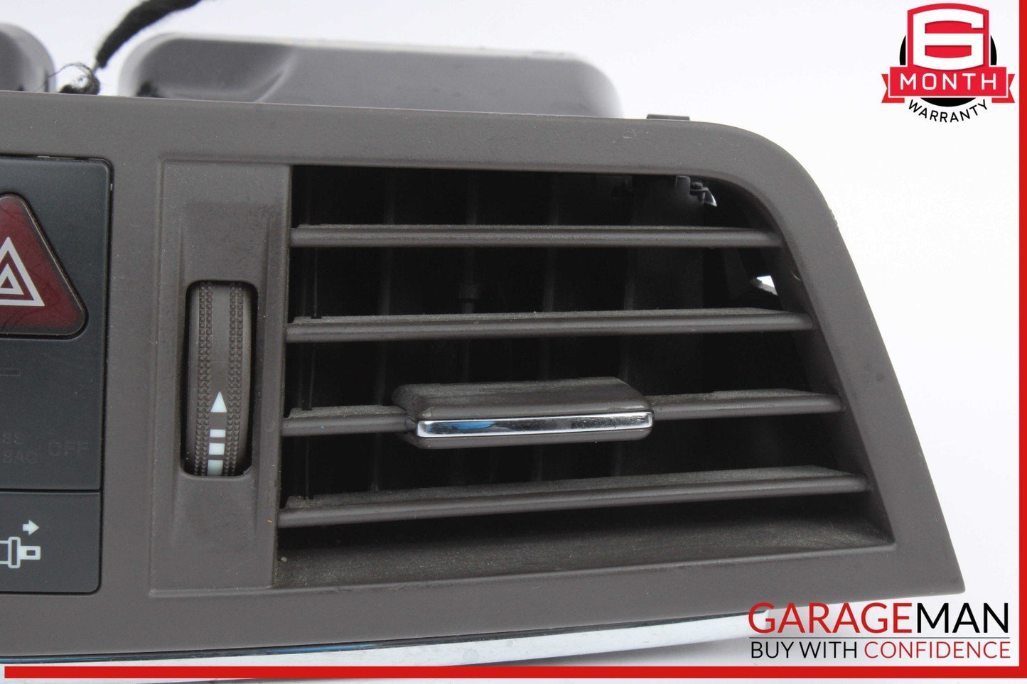 10-13 Mercedes W207 E350 Center Dash Hazard Light A/C AC Air Vent Trim Grille