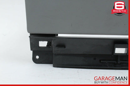 07-13 Mercedes W221 S600 Center Console Dashboard Dash CD Player Cover Gray OEM