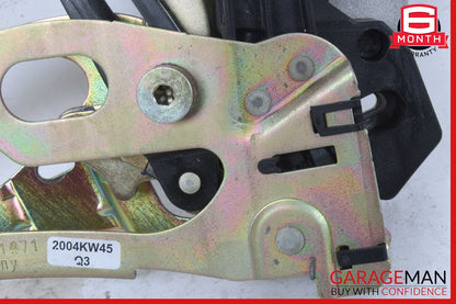 03-12 Mercedes R230 SL500 Convertible Right Trunk Frame Lock Cylinder Bracket